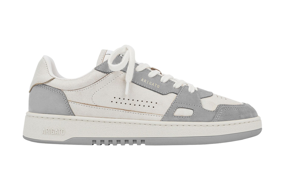 Pre-owned Axel Arigato Dice Lo Sneaker White Light Grey In White/light Grey