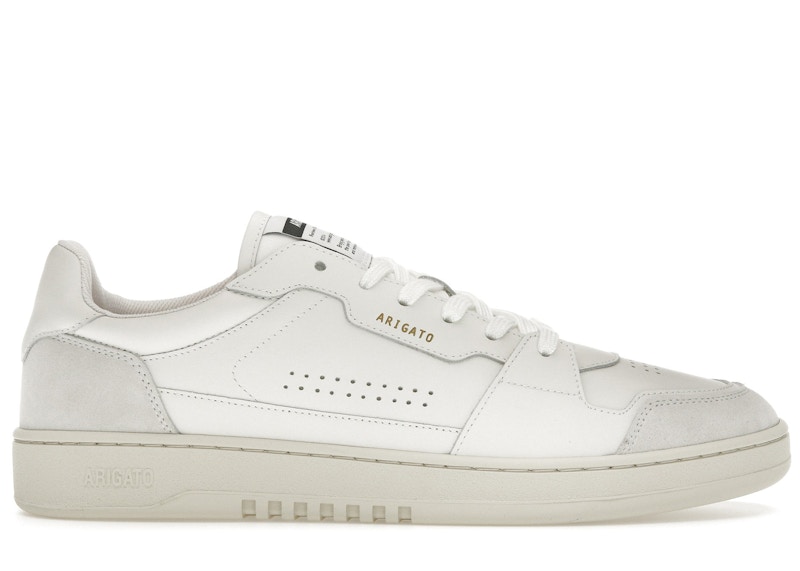 Pre-owned Axel Arigato Men's Dice Lo Sneakers In White/grey