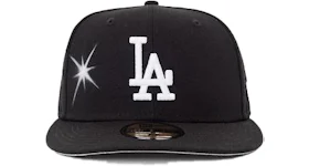 Gorra Ay El Ay En Los Angeles Dodgers en negro