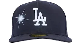 Ay El Ay En Los Angeles Dodgers Fitted Hat Navy
