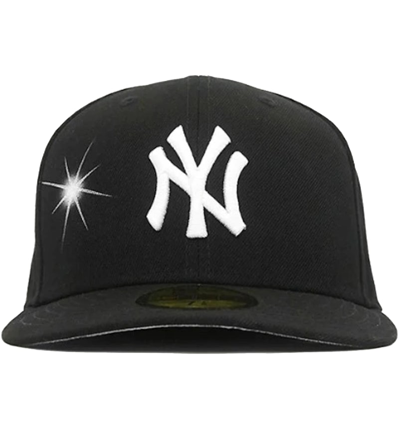 Ay El Ay En New York Yankees Fitted Hat Black Men's FW20 US