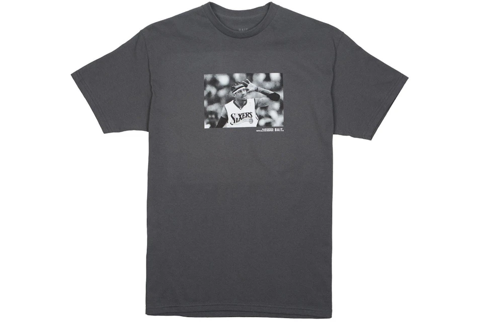 BAIT x Allen Iverson Hall of Fame Tee Gray
