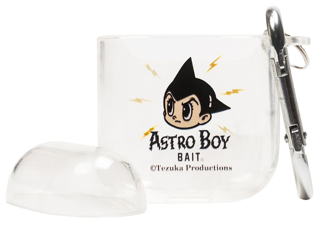 Pre-owned Bait X Astro Boy Head Airpod Case Clear