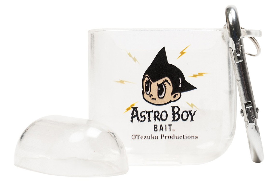 Pre-owned Bait X Astro Boy Head Airpod Case Clear
