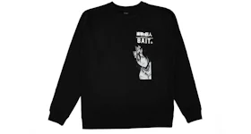 BAIT x Attack On Titan Mikasa Crewneck Sweater Black