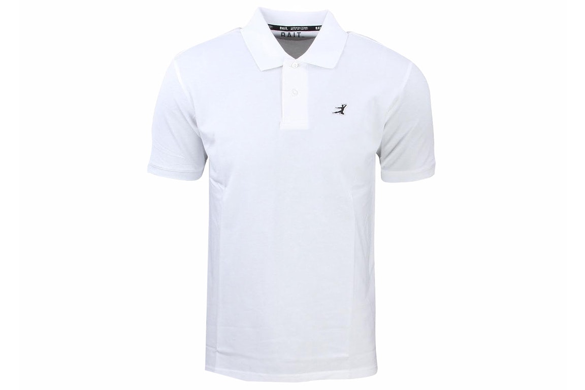 Pre-owned Bait X Bruce Lee Polo Shirt White