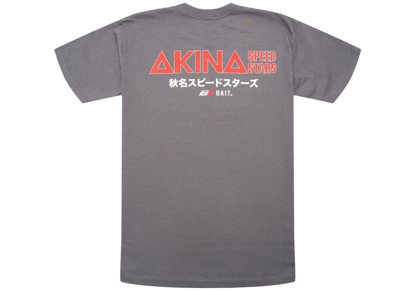 BAIT x Initial D Akina Speed Stars Tee Grey/Charcoal Men's - FW23 - GB