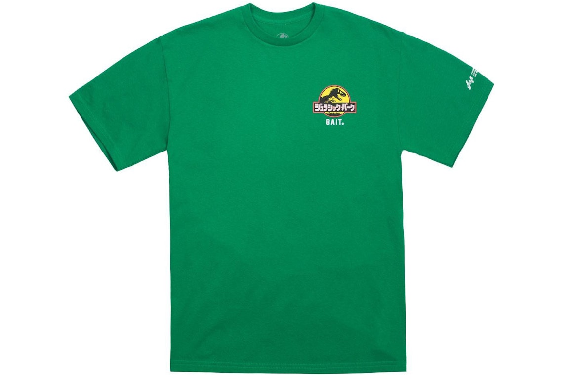 Pre-owned Bait X Jurassic Park Damage Control Tee Green