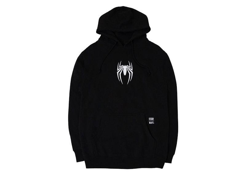 BAIT x Marvel Spider Man 2 Peter Parker Hoodie Black Men s SS24 US