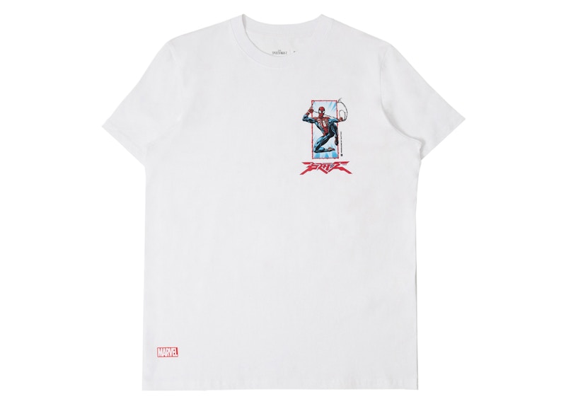 Camiseta marvel blanca on sale