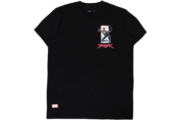 Camiseta BAIT x Marvel'S Spider-Man 2 Swinging Negro