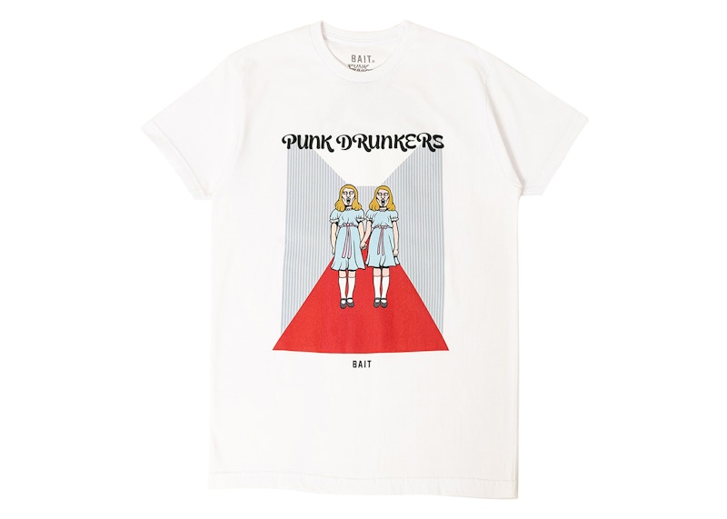 BAIT x Punk Drunkers Twins Tee White メンズ - SS24 - JP