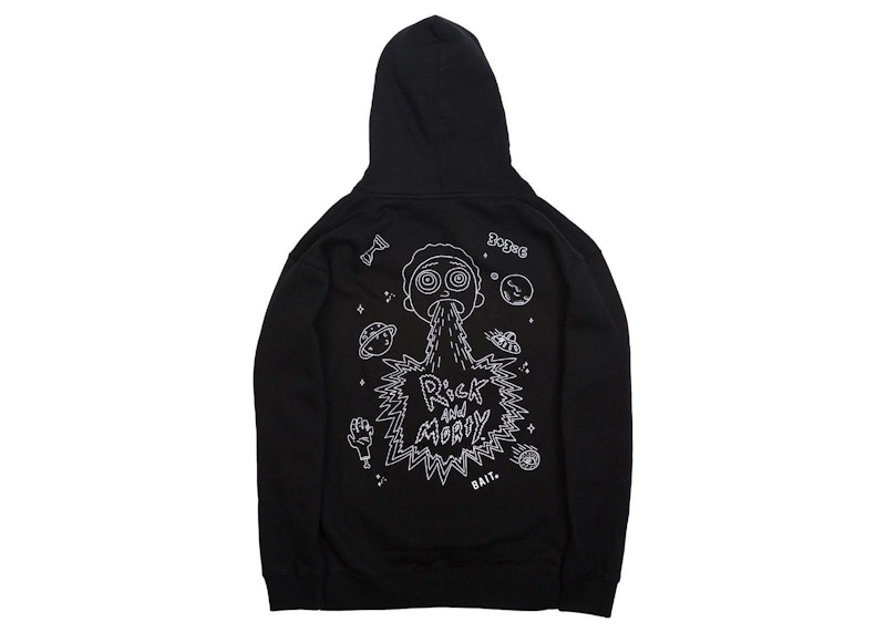 Rick and morty online black hoodie