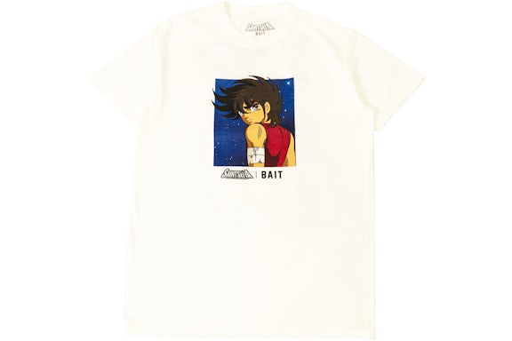 BAIT x Saint Seiya Athena Tee Bianco