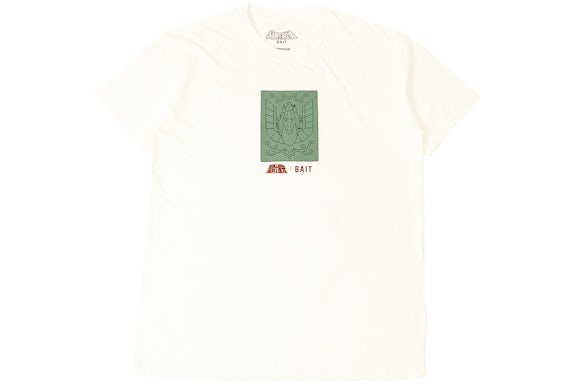 Camiseta BAIT x Saint Seiya Seiya Blanco