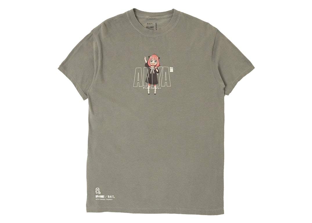 Pre-owned Bait X Spy X Family Anya Forger Tee Gray