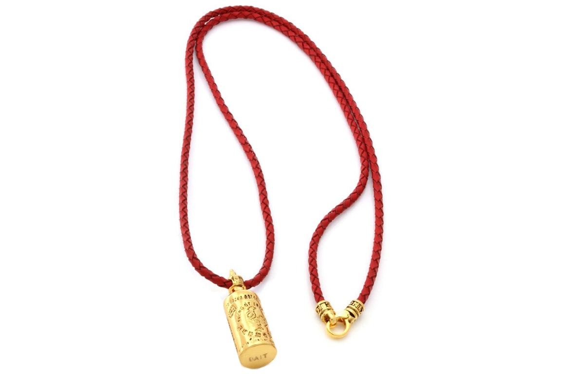 Pre-owned Bait X Sriracha Necklace Red