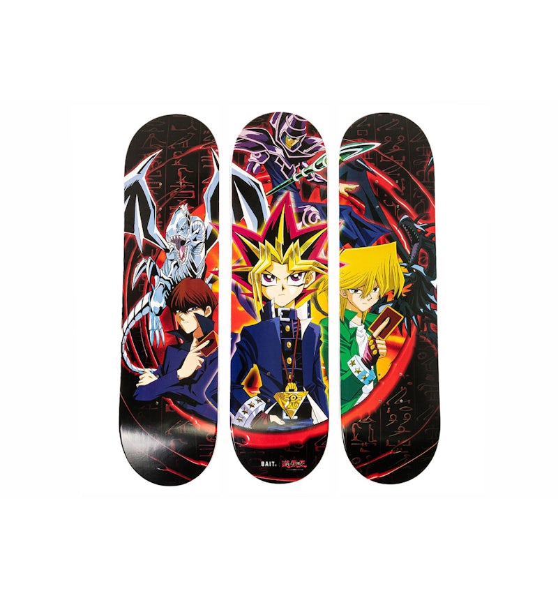 BAIT x Yu-Gi-Oh Skateboard Deck Set Multicolor - US BAIT x Yu-Gi-Oh Skateboard Deck Set Multicolor - US