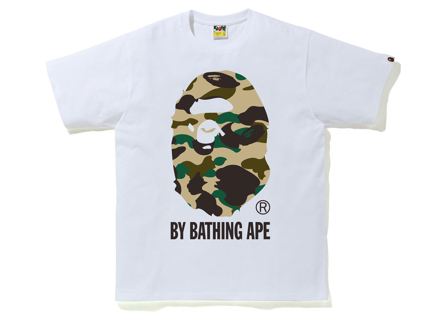 定期入れの 初期 90s A BATHING APE cotton shirt 1stカ