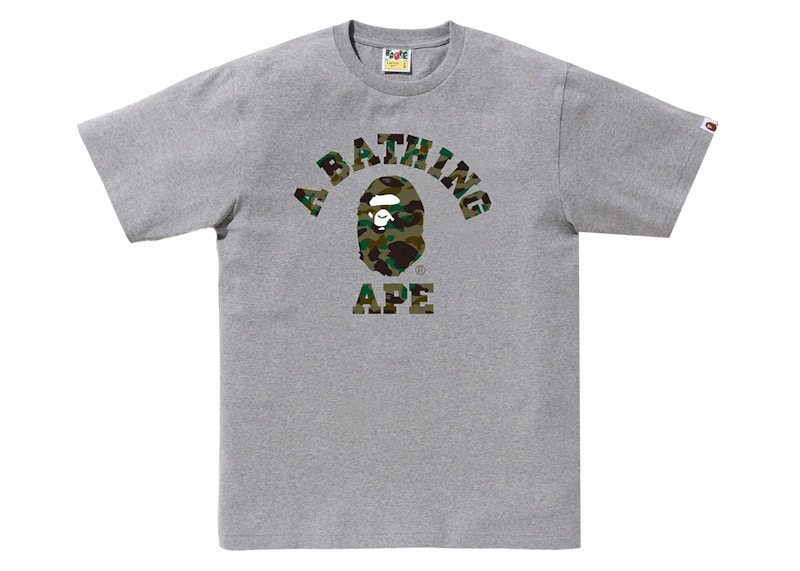 NEW【A BATHING APE】1ST CAMO COLLEGE TEE A BATHING APE® 1st Camo College Tee | Bape official website