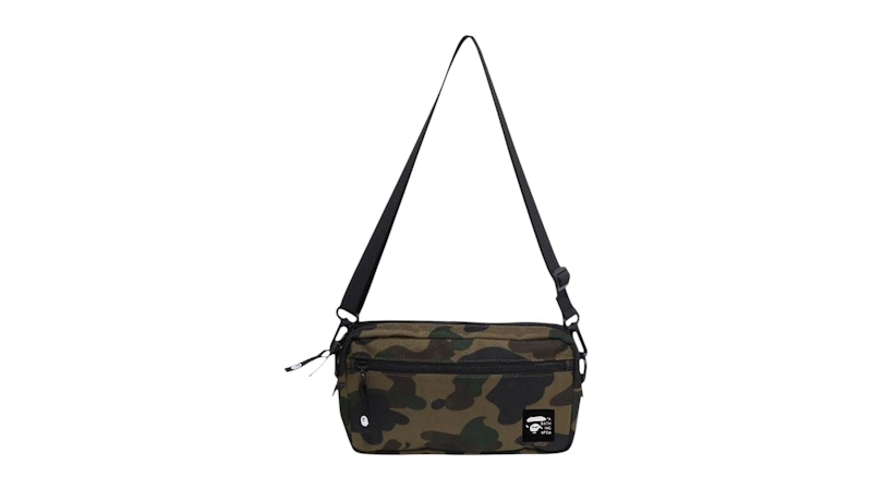 BAPE 1st Camo Cordura Mini Shoulder Bag Green Men's - US