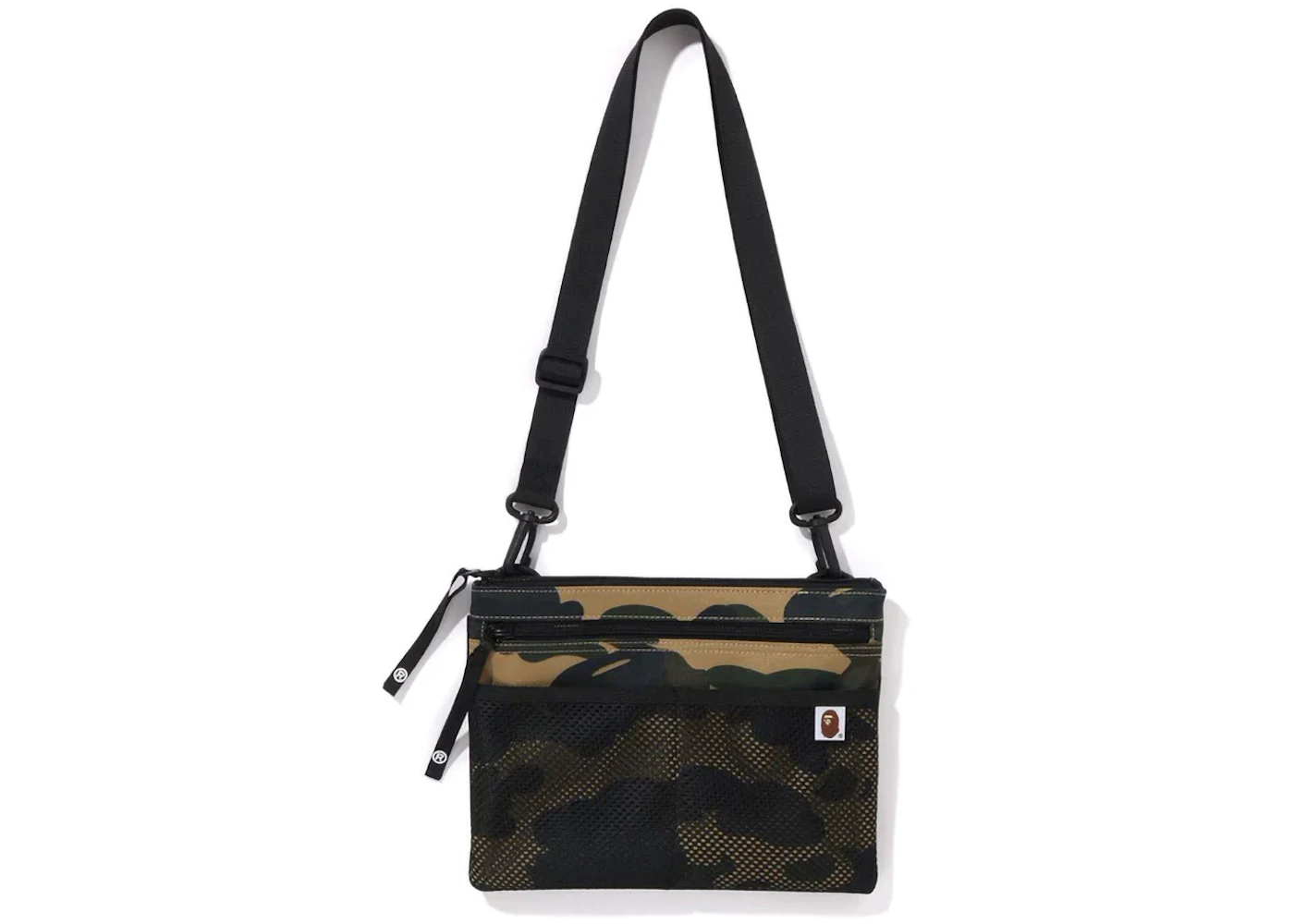 BAPE 1st Camo Cordura Sacoche Yellow SS24 US