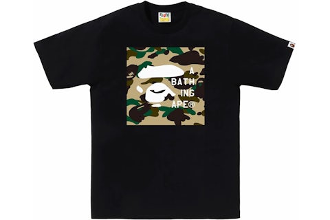 1st Camo A Bathing Ape T Shirt Mens Men's T-shirts A BATHING APE