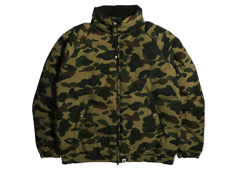 BAPE 1st Camo Down Jacket Green Men's - FW22 - US