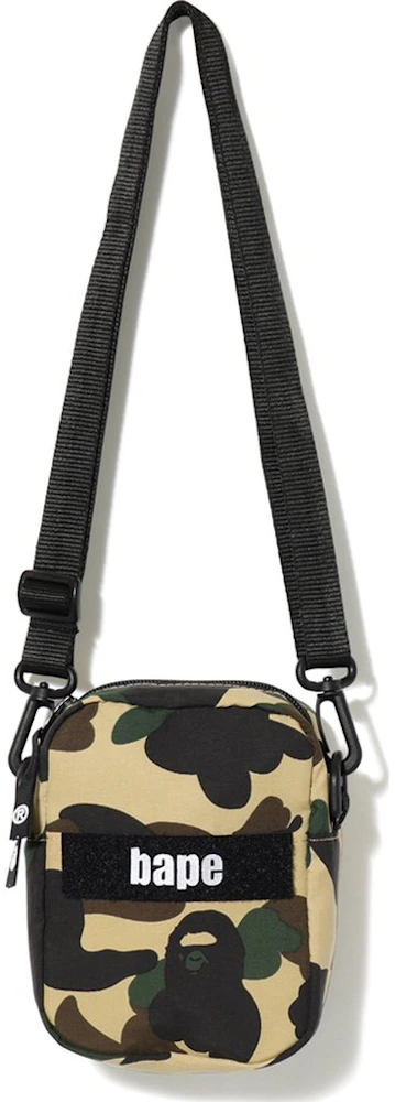 BAPE 1st Camo Mini Shoulder Bag (FW20) Yellow – YankeeKicks Online