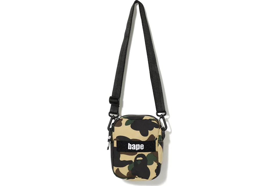 BAPE 1st Camo Military Shoulder Bag Yellow