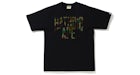 BAPE 1st Camo NYC Logo Tee Black/Green