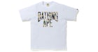 BAPE 1st Camo NYC Logo Tee White/Yellow