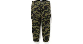 BAPE 1st Camo Nylon 6 Pocket Jogger Pants Green