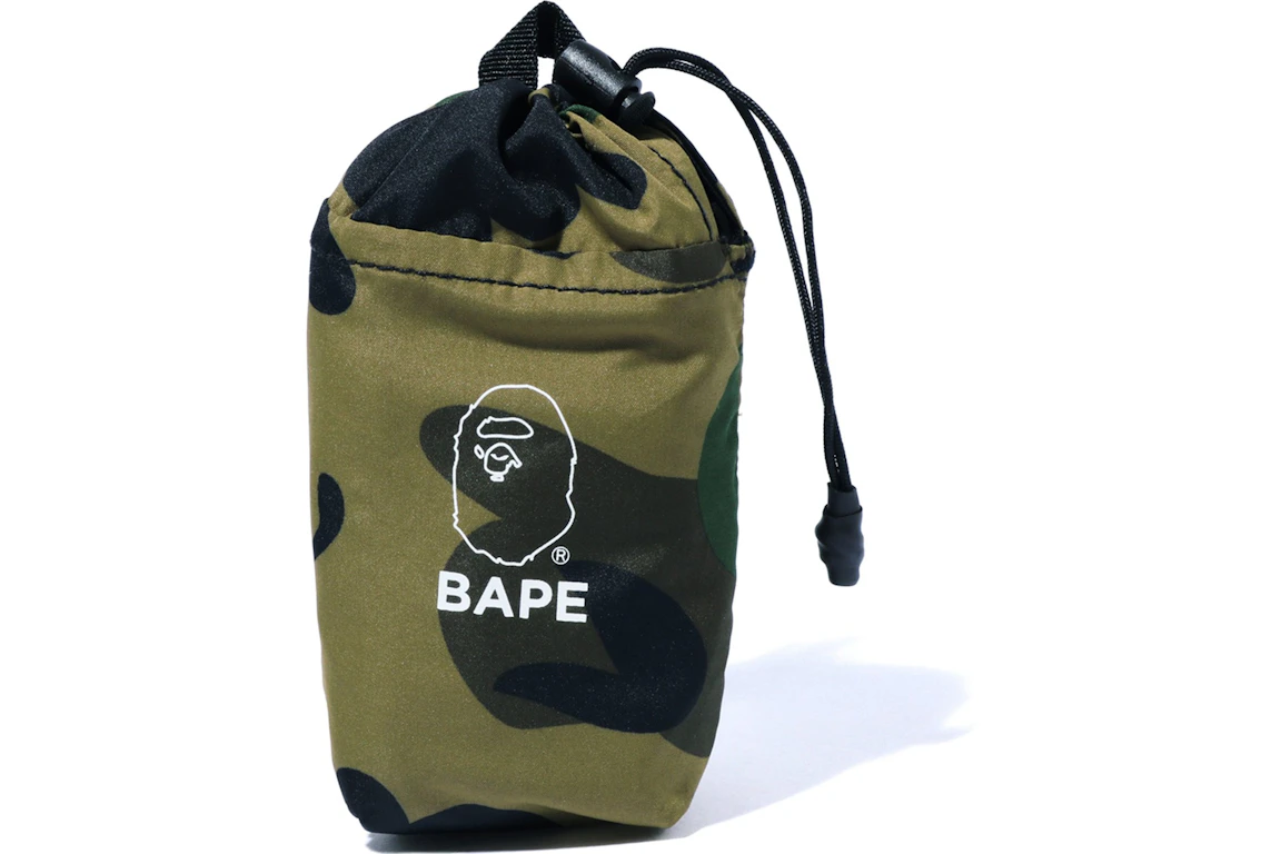 BAPE 1st Camo Packable Waist Bag Green