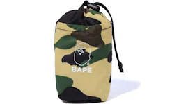 BAPE 1st Camo Packable Waist Bag Yellow