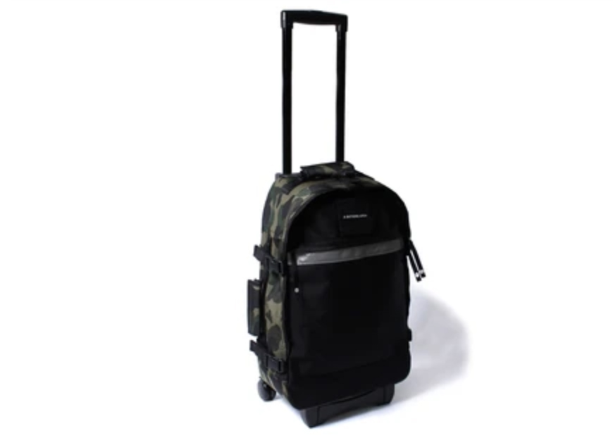 BAPE 1st Camo Reflective Travel Luggage Cordura - US