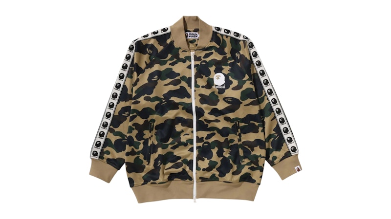 APE BAPE KAWS 1st camo トラックジャケット　ジャージ　XL BAPE 1st Camo Relaxed Fit Track Jacket Yellow Men's - SS25 - US