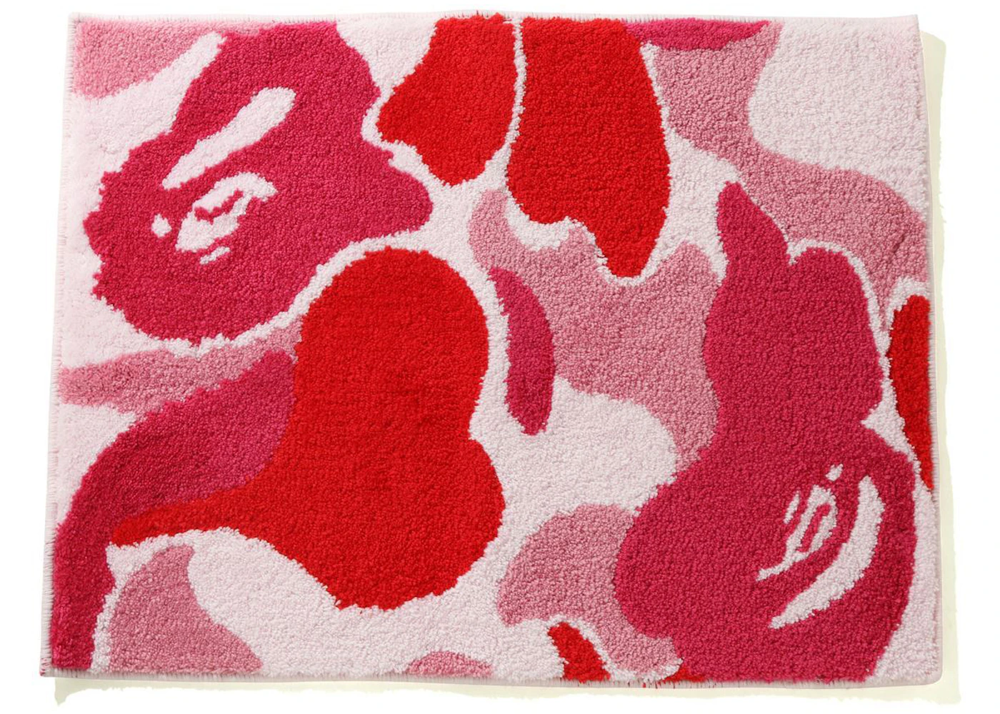 BAPE ABC Camo Rug Mat Pink - SS21 - US