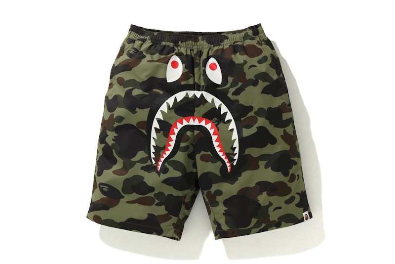 BAPE CHECK SHORT PANT M