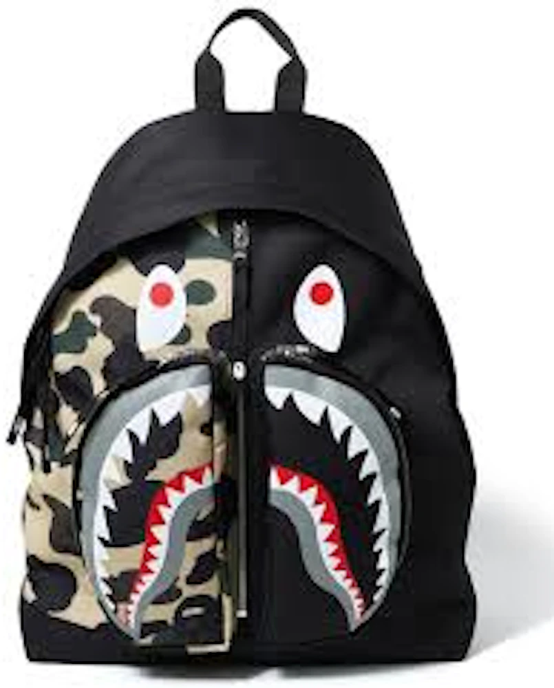 Bape 1st Camo BOA Shark Daypack Green (Kids)