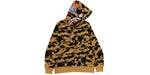 BAPE 1st Camo Shark Full Zip Hoodie Yellow