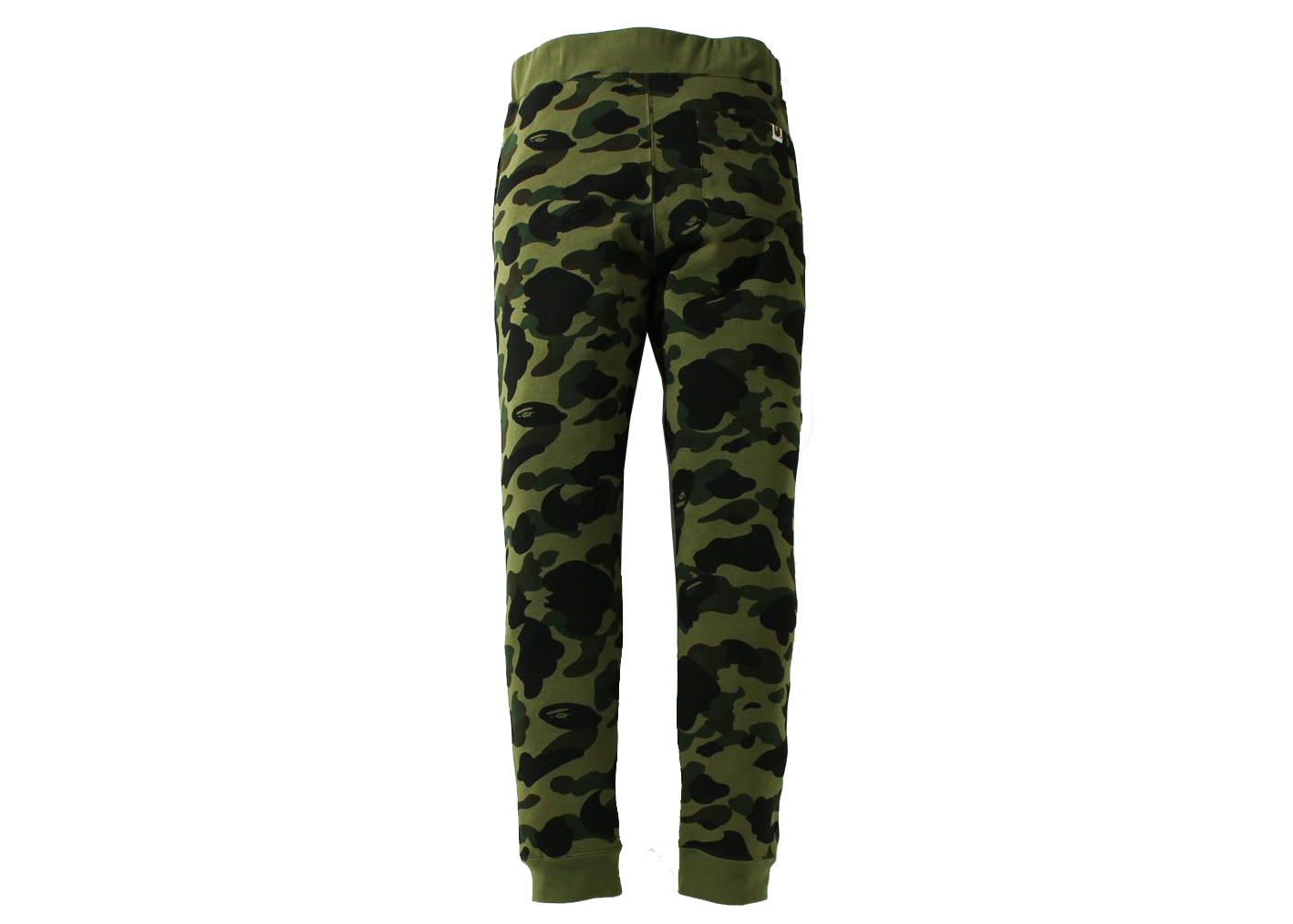 BAPE 1st Camo Shark Slim Fit Sweat Pants Green Men's - SS21 - GB