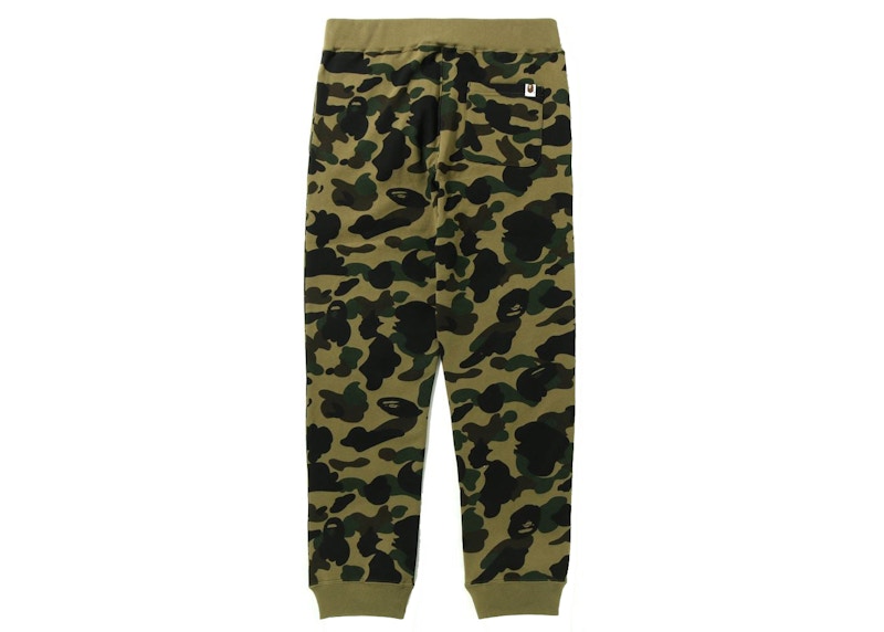 BAPE 1st Camo Shark Slim Sweat Pants (SS22) Green Men's - SS22 - GB