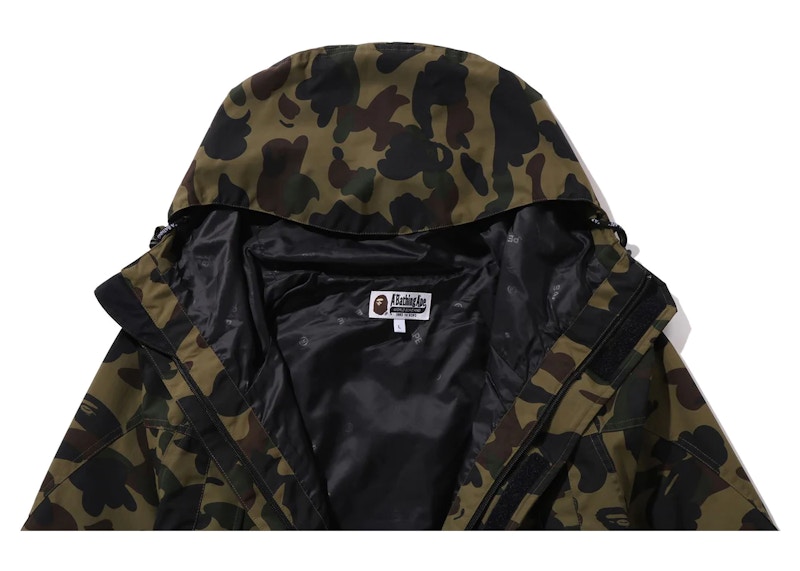 Bape 1st camo hot sale snowboard jacket