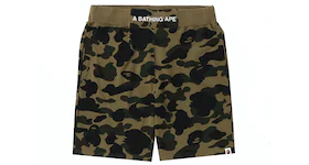 BAPE 1st Camo Sweat Shorts (SS23) Green