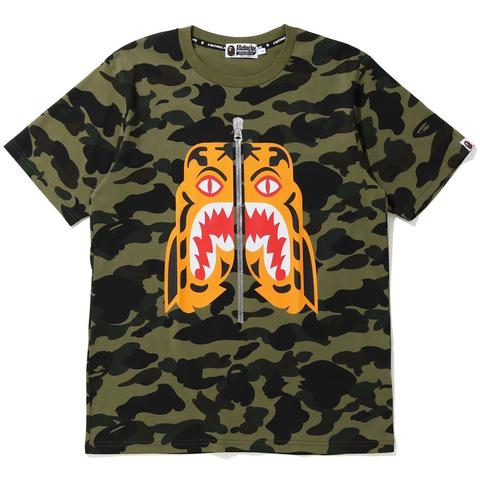 BAPE 1st Camo Tiger T-Shirt Green メンズ - SS20 - JP