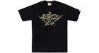 BAPE 1st Camo Twin Sta Nyc Tee Tee Black/Yellow