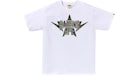 BAPE 1st Camo Twin Sta Nyc Tee Tee White/Green