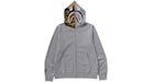 Sudadera con capucha BAPE 1st Shark Full Zip gris