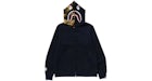 BAPE 1st Sudadera con capucha Shark Full Zip Azul marino